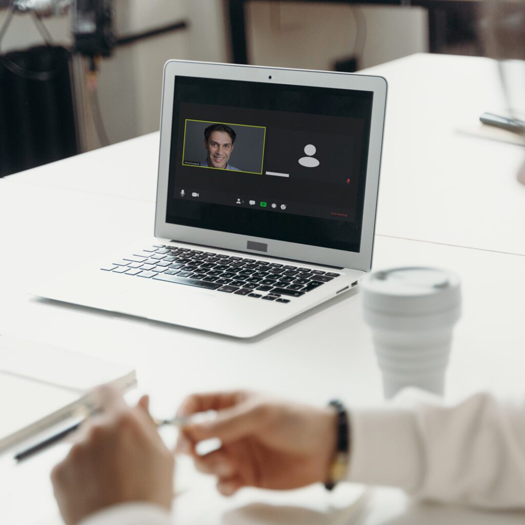 Mordy Eisenberg on Video Call